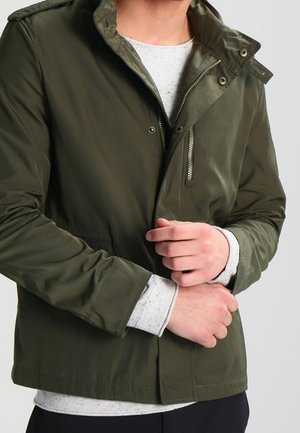 Lehká bunda - khaki