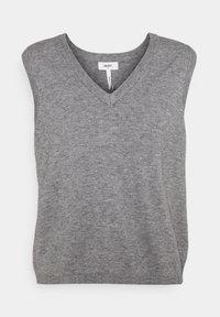 WAISTCOAT  - Stickad tröja - medium grey melange