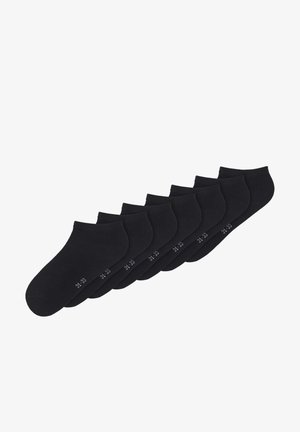 NKNANCLE 7 PACK UNISEX - Strømper - black