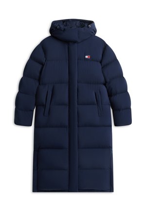 Tommy Jeans, ALASKA LONG PUFFER - Πουπουλένιο μπουφάν - dark blue