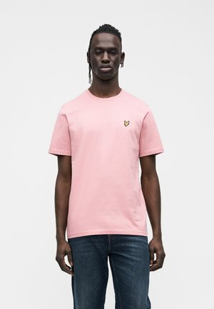 Lyle & Scott PLAIN - Paprasti marškinėliai - garden rose