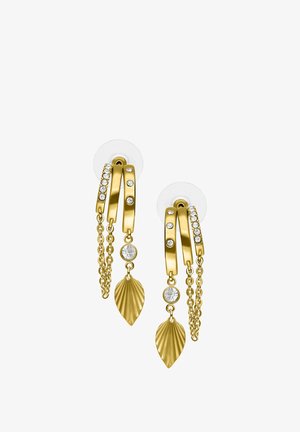 Wildcat, Earrings - gold-coloured