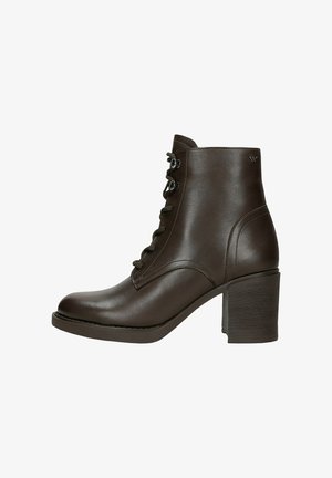 Wojas, TRZEWIKI DAMSKIE - Bottines à lacets - brown