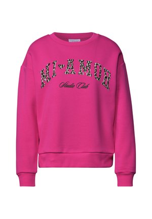 Street One Studio, LOOSE FIT CREW NECK SWEATSHIRT - Sweatshirt - ruby raspberry