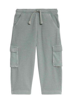 TEXTURED - Cargobyxor - pale blue