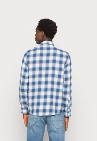 Lee CLEAN WESTERN - Camisa - blue/offwhite