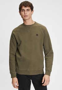 Timberland BRUSHED BACK CREW - Sudadera - grape leaf