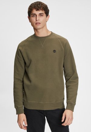 Timberland BRUSHED BACK CREW - Sweatshirt - grape leaf