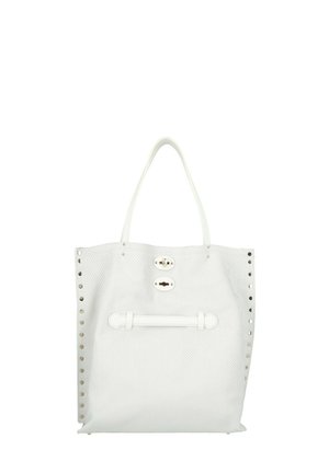 SHOPPER A SPASSO AMORETTO M - Cabas - bianco