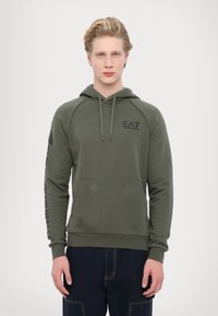 EA7 Emporio Armani FELPA - Melegítőfelső - beetle