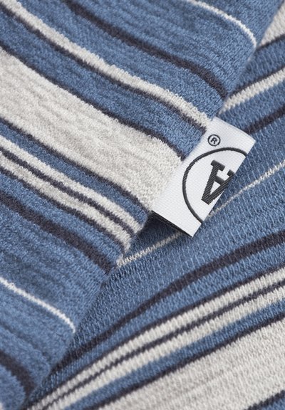 WOOD WOOD WWEASTON 25218 - T-shirt imprimé - bluefin stripe