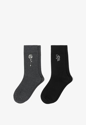 LIU JO, LIU JO 2-PAIR SOCK SET - Calze - black