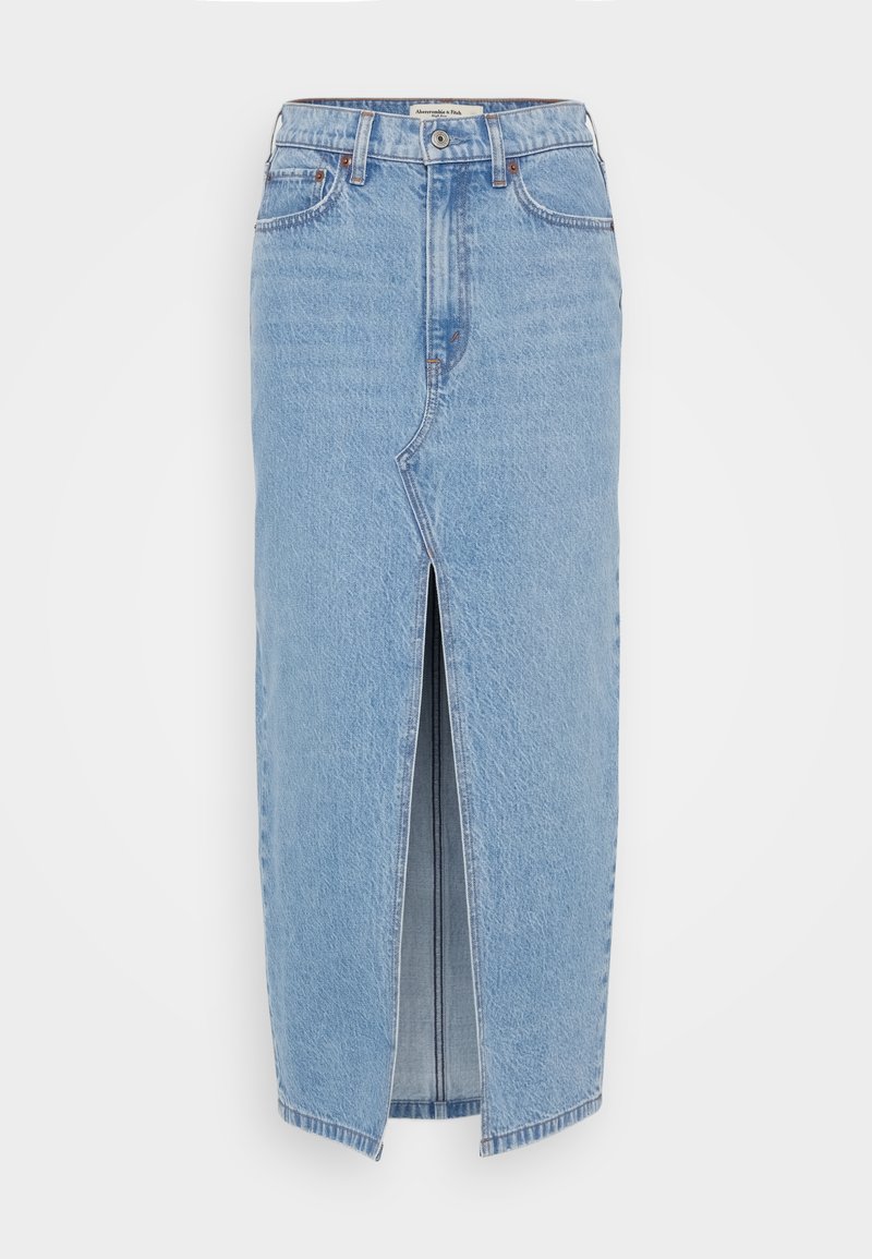 Abercrombie & Fitch Jeansrok blauw denim/bluedenim Abercrombie & Fitch Jeansrok blauw denim/bluedenim