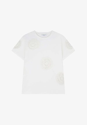 Scalpers T-shirt con stampa - ecru