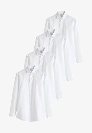 4 PACK REGULAR FIT  - Dalykiniai marškiniai - white