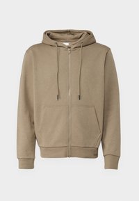JJEBRADLEY ZIP HOOD - Zip-up sweatshirt - coriander