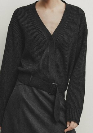 Gilet - mottled dark grey