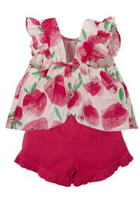 Tutto Piccolo ENSEMBLE  FRAISE - Shorts - fresa