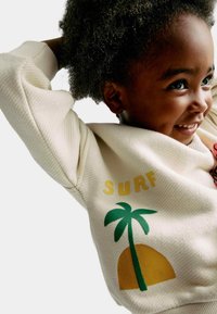 Marks & Spencer RICH SURF GRAPHIC  - Felpa - ecru