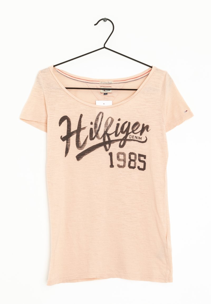 Tommy Hilfiger Print Tshirt apricot (Preowned) Zalando