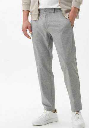 Chinos - silver-coloured