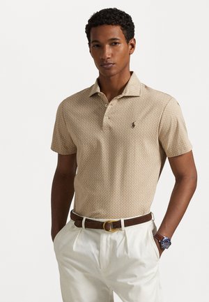 SHORT SLEEVE POLO SHIRT - Poloskjorter - warm brown heather