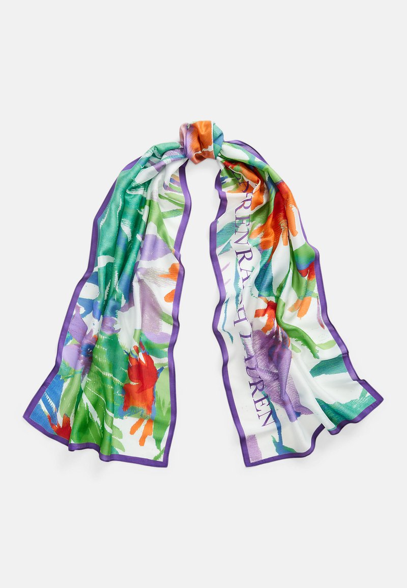 Lauren Ralph Lauren EMILY FLORAL SCARF WRAP Foulard white/blanc ZALANDO.FR