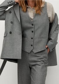 Mango Cappotto corto - grey