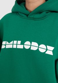 Smilodox LUCIO - UNISEX OVERSIZED - Jersey con capucha - grün
