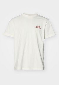 REGULAR LOGO TEE - T-Shirt print - ecru