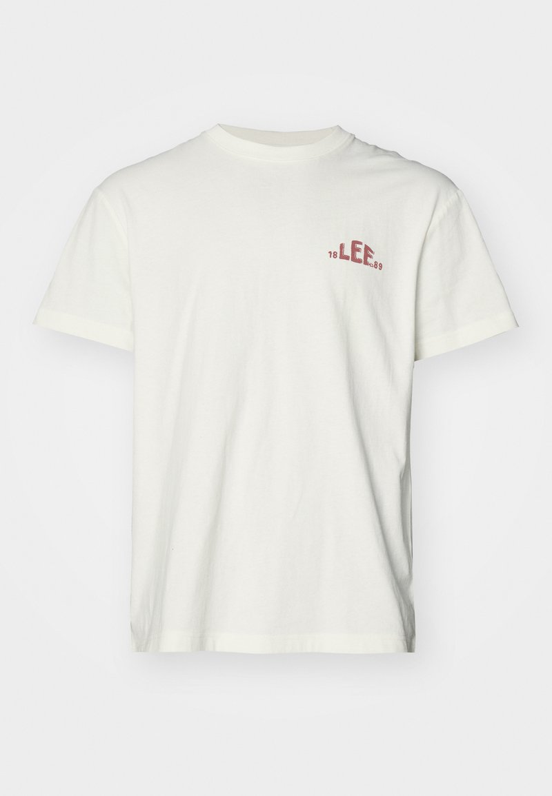 Lee T-shirt print beige
