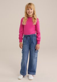 WE Fashion Langarmshirt - pink
