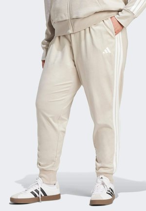 JOG - Tepláky - beige/white