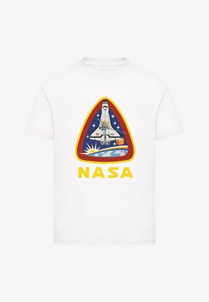 NASA LIFT OFF - T-shirt imprimé - white