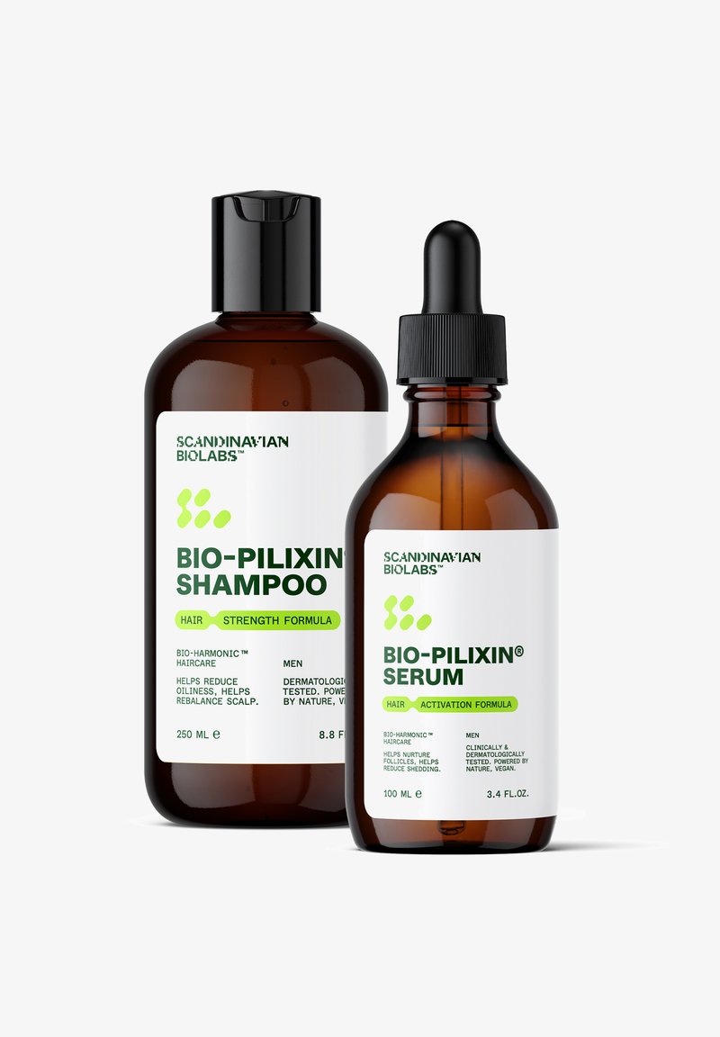 Scandinavian Biolabs - HAIR STRENGTH GROWTH BUNDLE FOR MEN - Hårpleje - not defined, Forstør