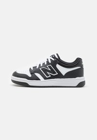 New Balance - 480 UNISEX - Sporta apavi - black/white Miniatūras attēls 1