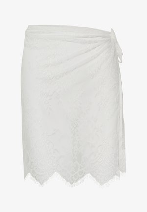 Cream, CRERMI APRON - Écharpe - snow white