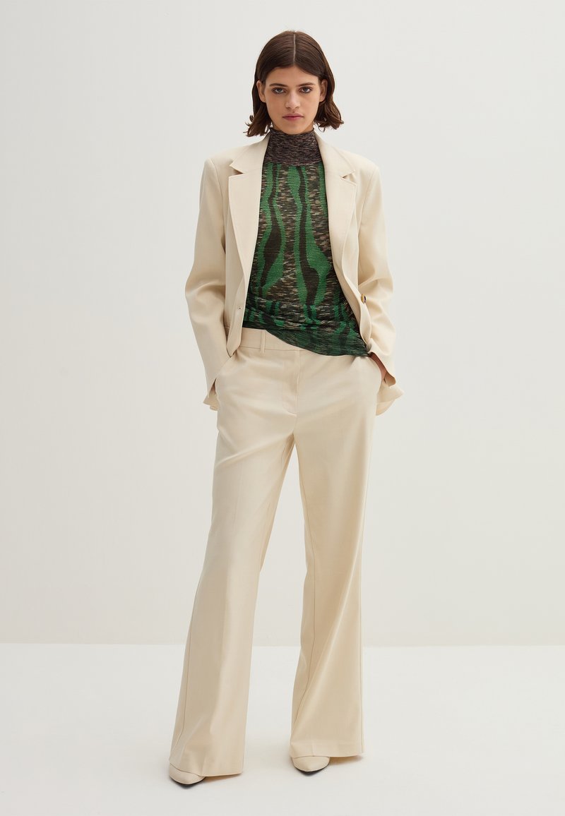 Stefanel Broek zandkleur Stefanel Broek zandkleur