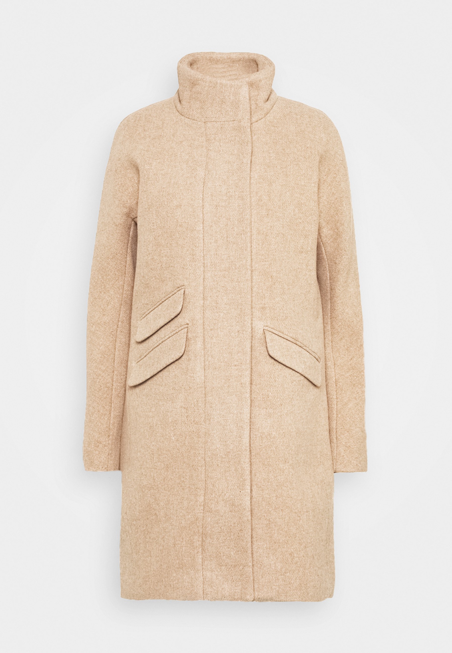 j crew tan coat