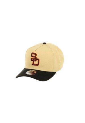 New Era SAN DIEGO PADRES MLB 50TH ANNIVERSARY SIDEPATCH VEGAS 9FORTY A-FRAME SNAPBACK - Cap - beige
