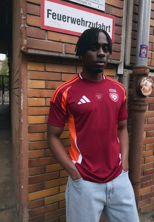 LATVIAN LFF HOME - Maillot de foot - team burgundy
