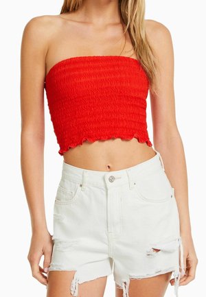 Short en jean - off-white