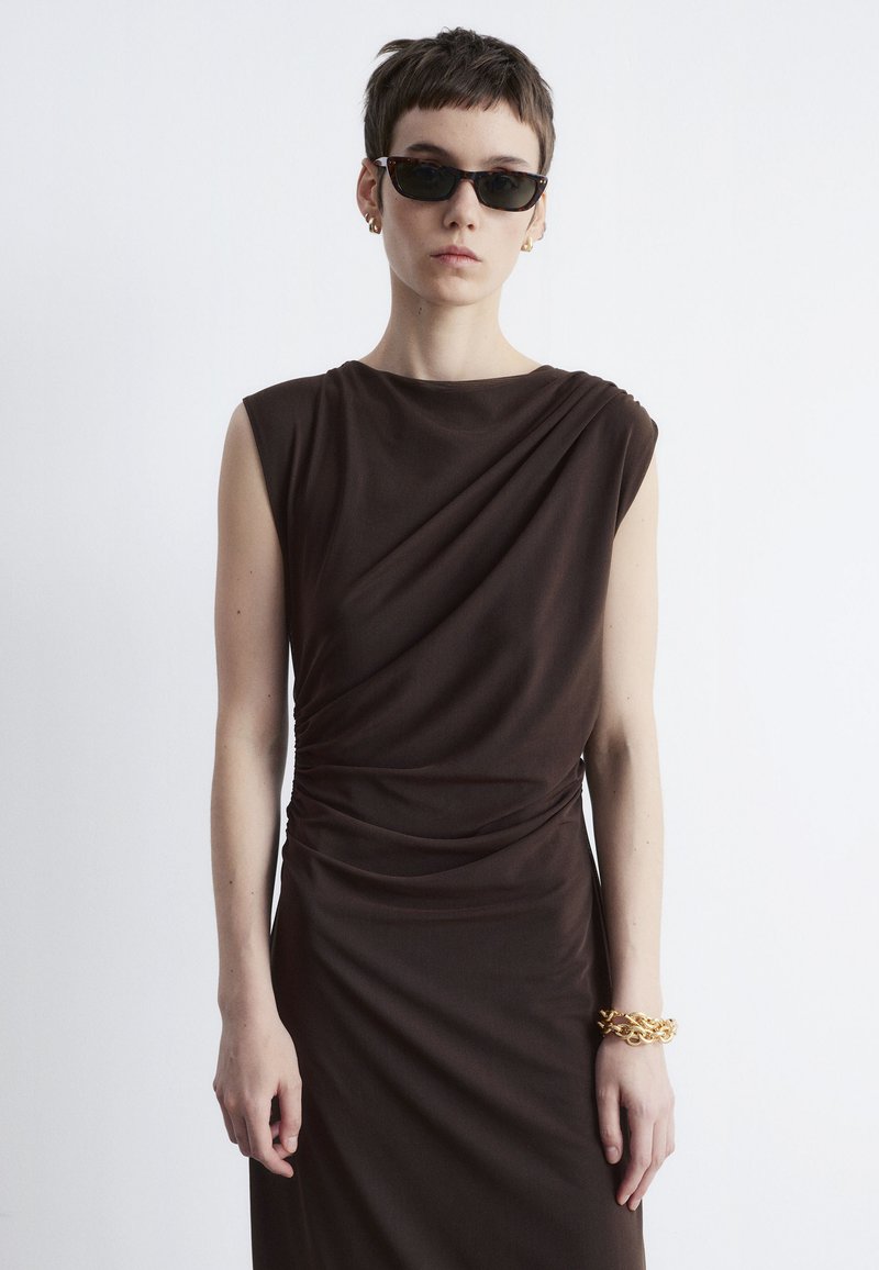 & OTHER STORIES Day dress - dark brown - Zalando & OTHER STORIES Day dress - dark brown - Zalando
