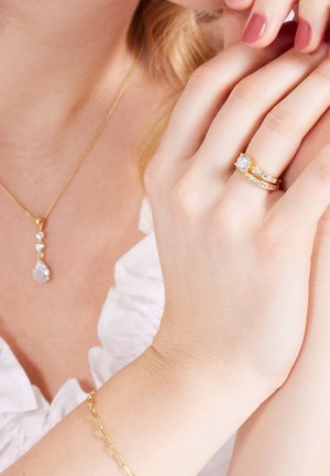 Lucardi SET - Bague - gold-coloured
