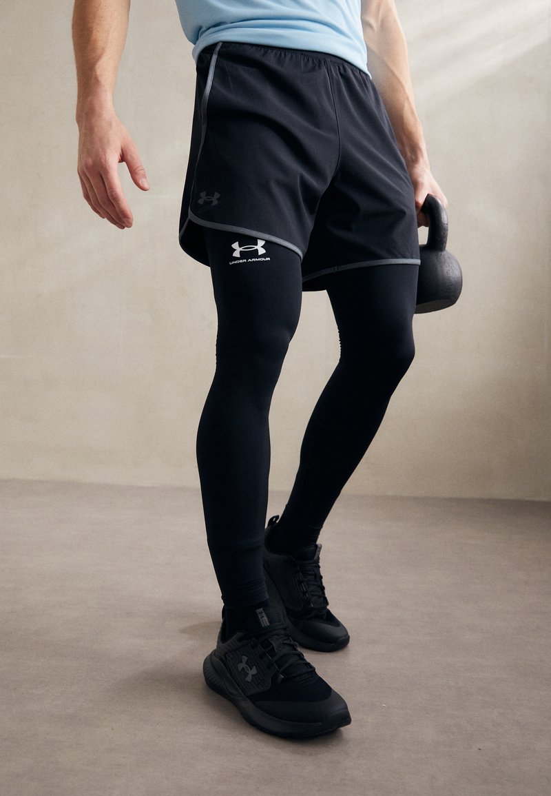 Under Armour - UA CG ARMOUR LEGGINGS COLD GEAR - Pamatslānis - black, Palielināt