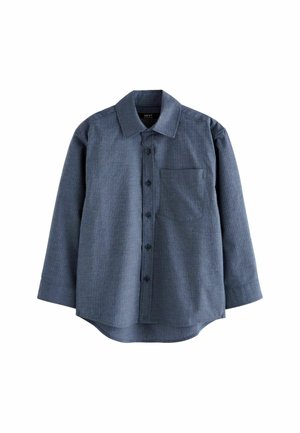 LONG SLEEVE REGULAR FIT - Marškiniai - navy blue stripe