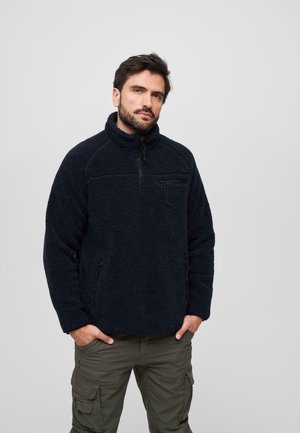 Fleecepullover - navy