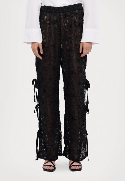 Hofmann Copenhagen MILA PANTS - Auduma bikses - black