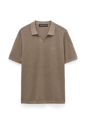 ADOLFO DOMINGUEZ, Poloshirt - light brown