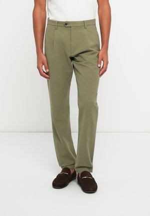 HARLEM STRUCTURE - Chino - dark greenery